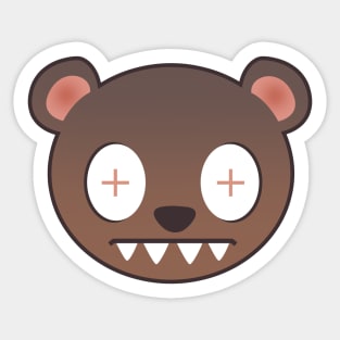 M.K. BEAR ORPHAN BLACK Sticker